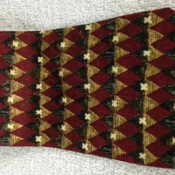 ERMENEGILDO ZEGNA Multi-Color Silk Tie  59" x 3.7" - Picture 2 of 4